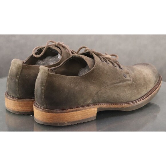 ECCO Kenton Men\'s Oxfords Dress Shoes Size EU 44 US 10-10.5 Nubuck Leather Gray main image 11